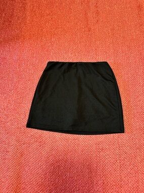 Amazon Black Women's Mini Skirt - Simple A-Line